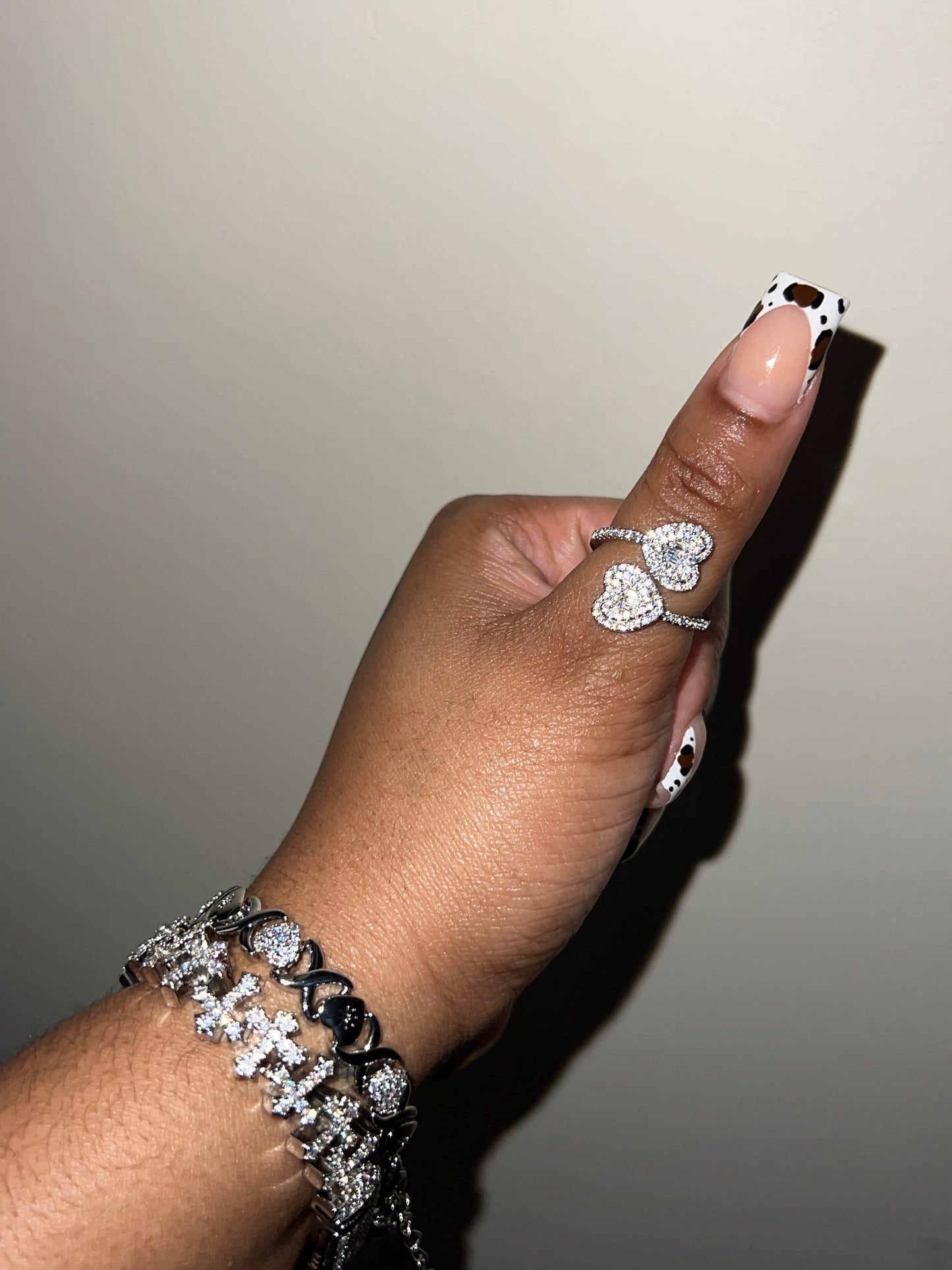 Double Heart Ring