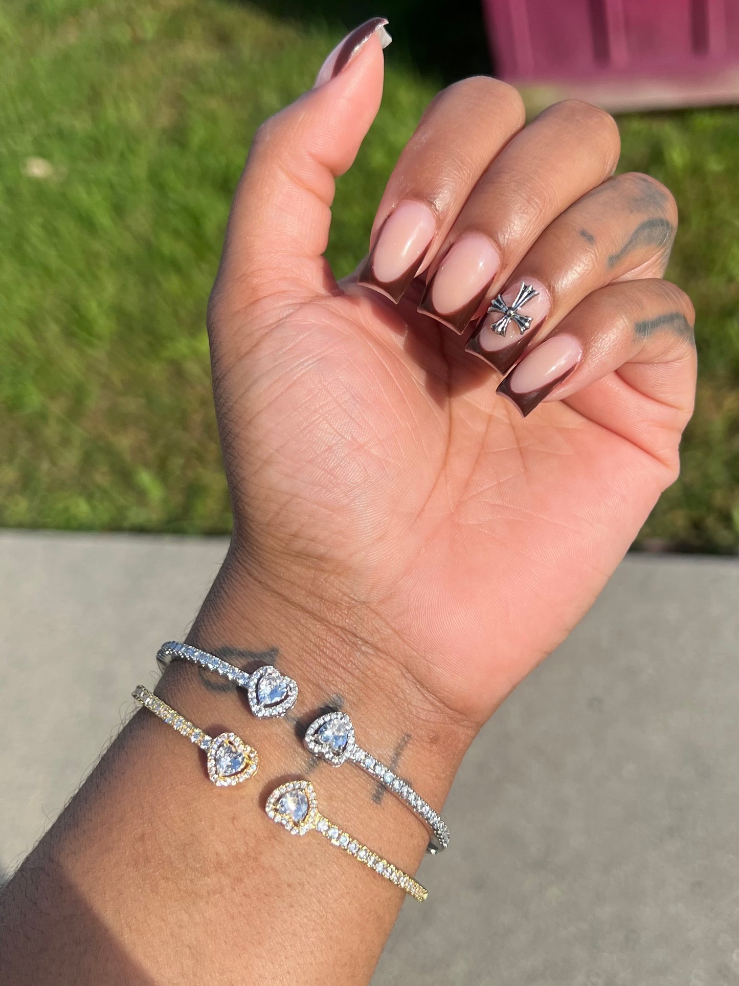 DIAMOND HEART BRACELET