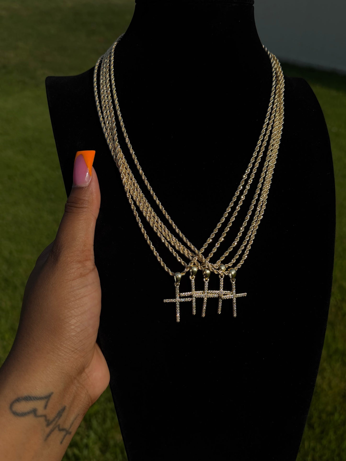 Diamond Cross Necklace