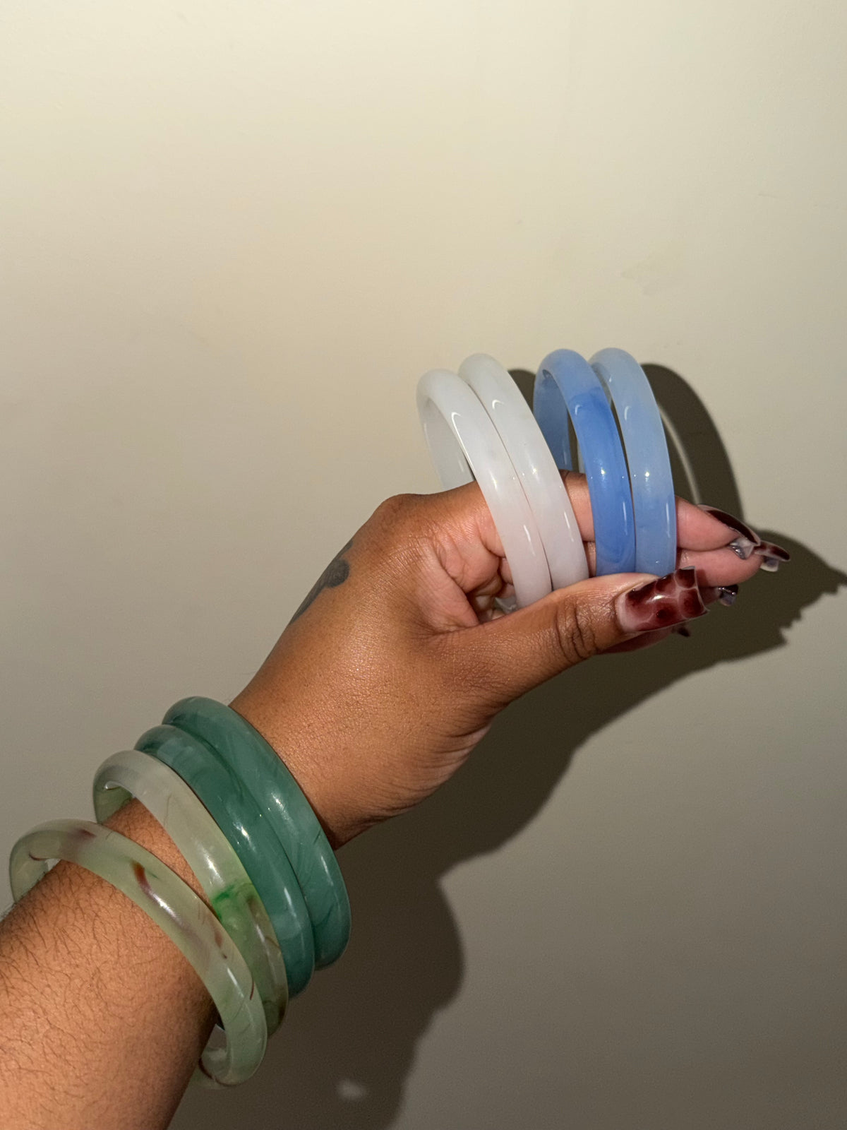 Thick Jade Bangles