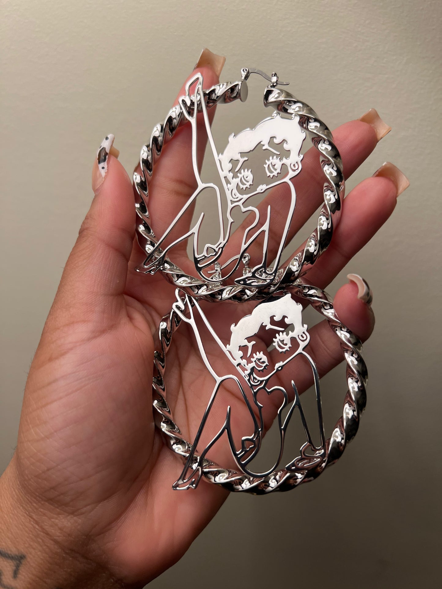 Betty Boop Hoops