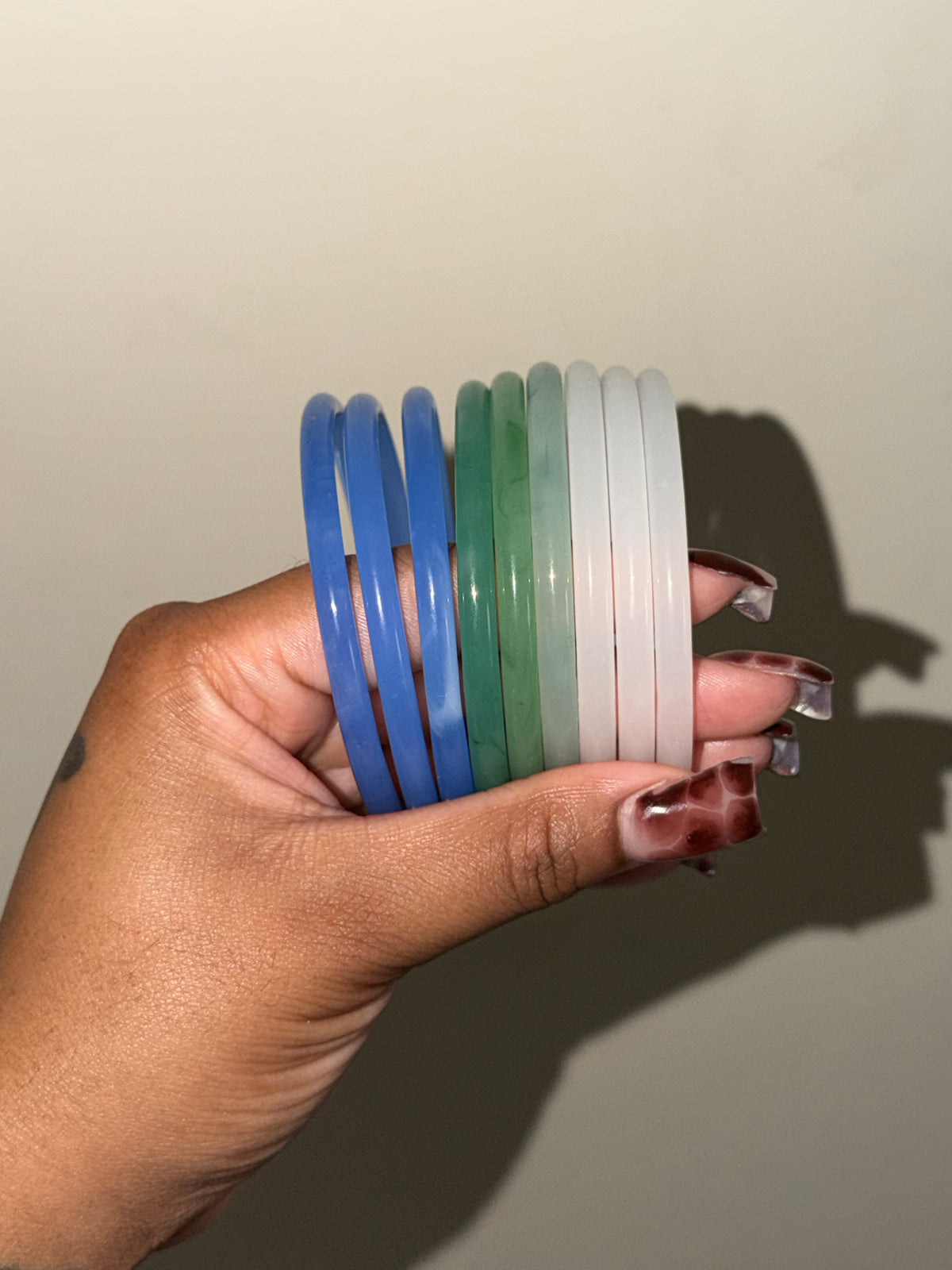 Skinny Jade Bangles