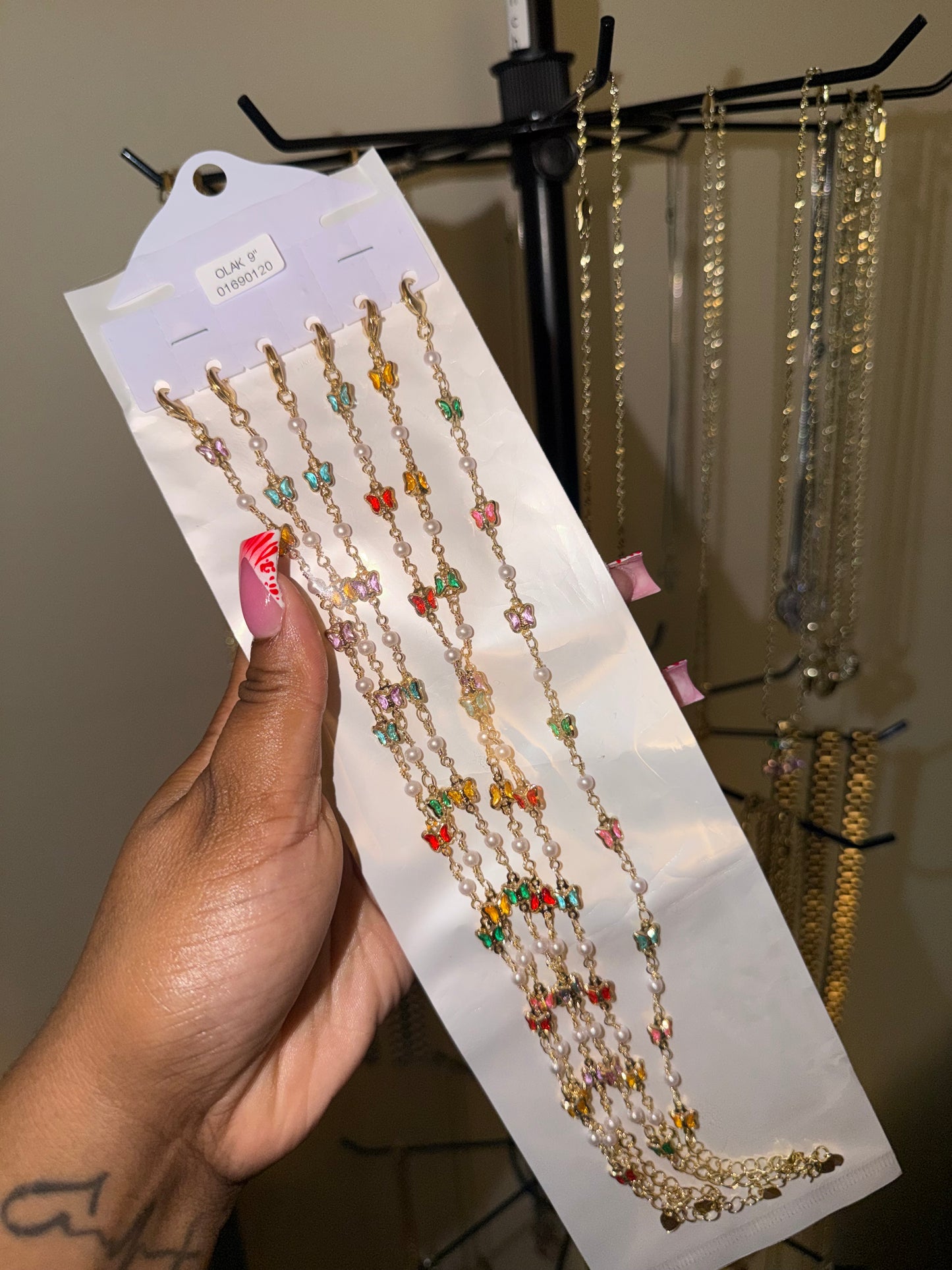 Butterfly Anklet