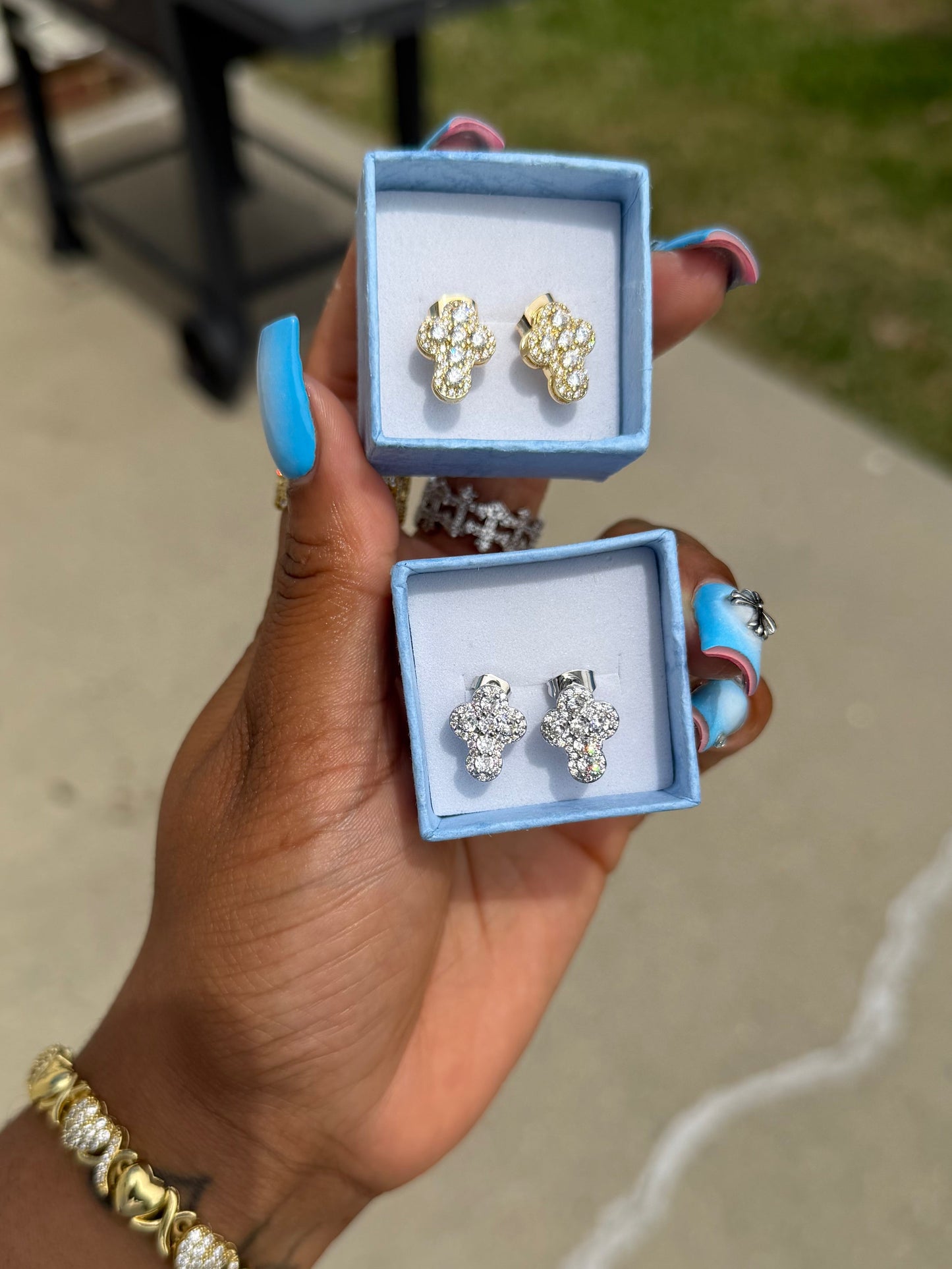 Cross Earrings