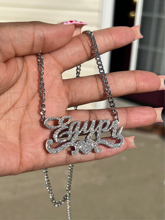 Custom Name Plate Necklace