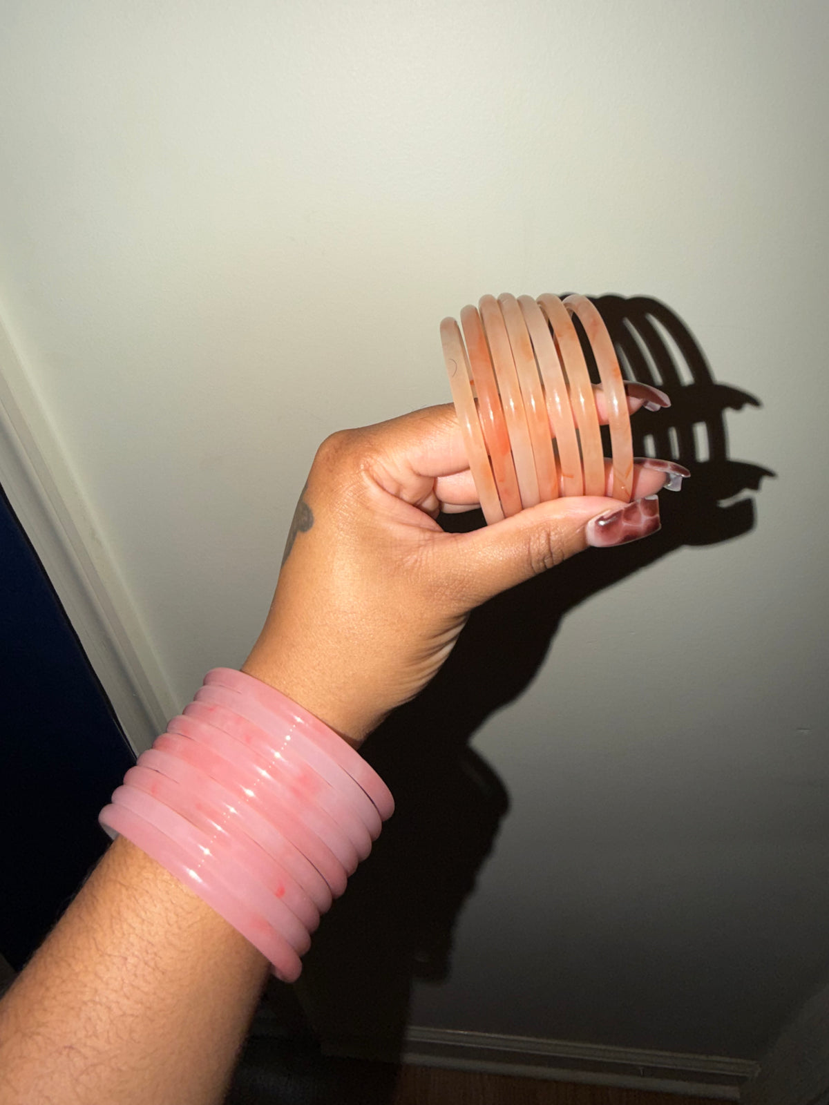 Skinny Jade Bangles