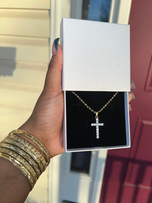Diamond Cross Necklace