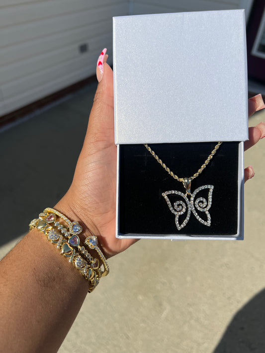 Big Butterfly Necklace