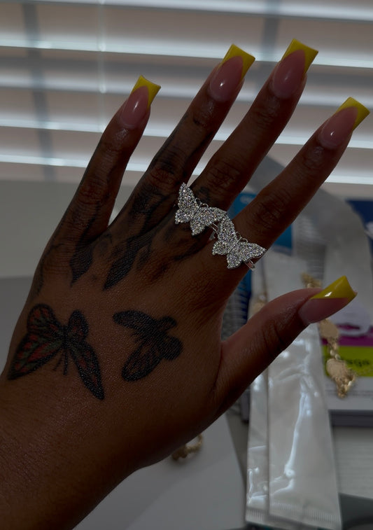 Butterfly Pink Ring