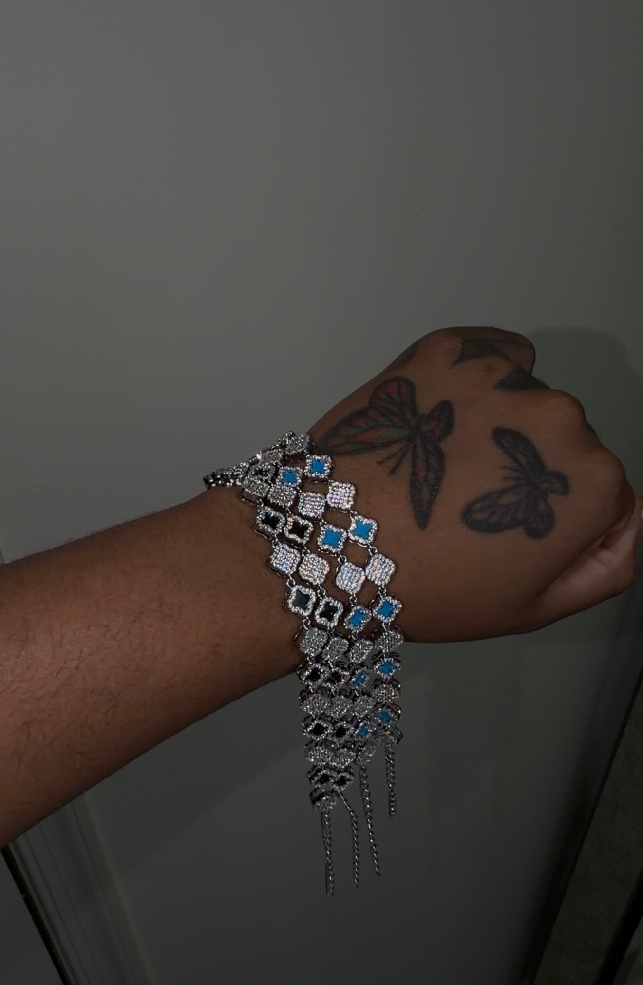 Diamond Clover Bracelet