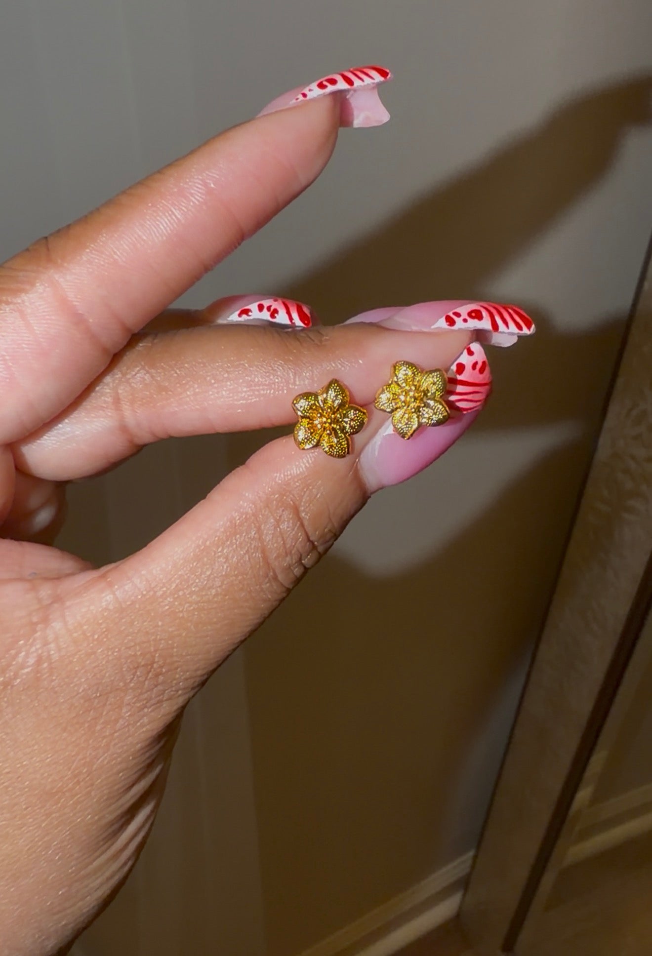 24k Gold Studs